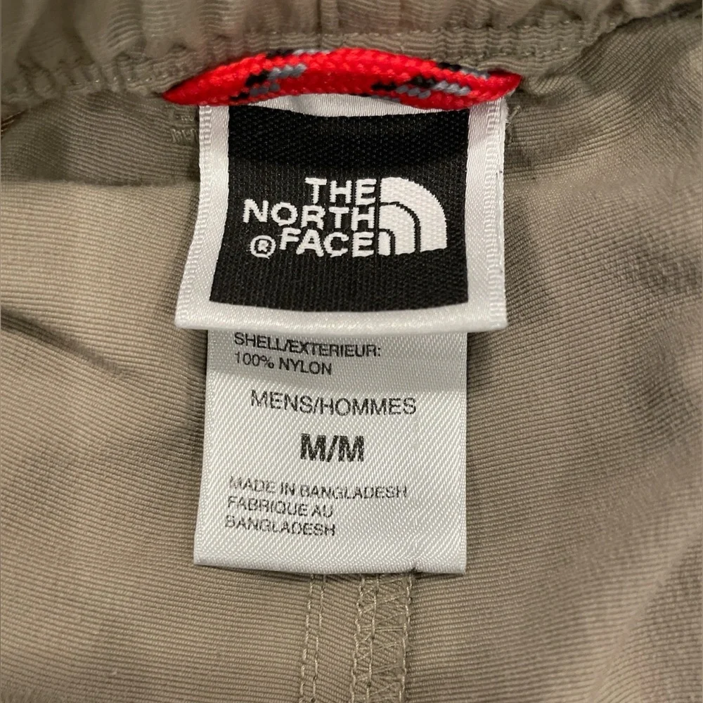 North Face Men’s Convertible Hiking Utility Cargo Pants Tan Size Medium